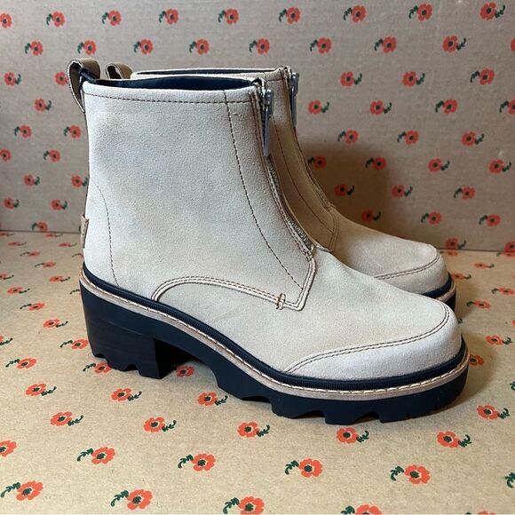 Sorel Joan Now Zip Boots Tan Women’s 8 - Picture 6 of 10